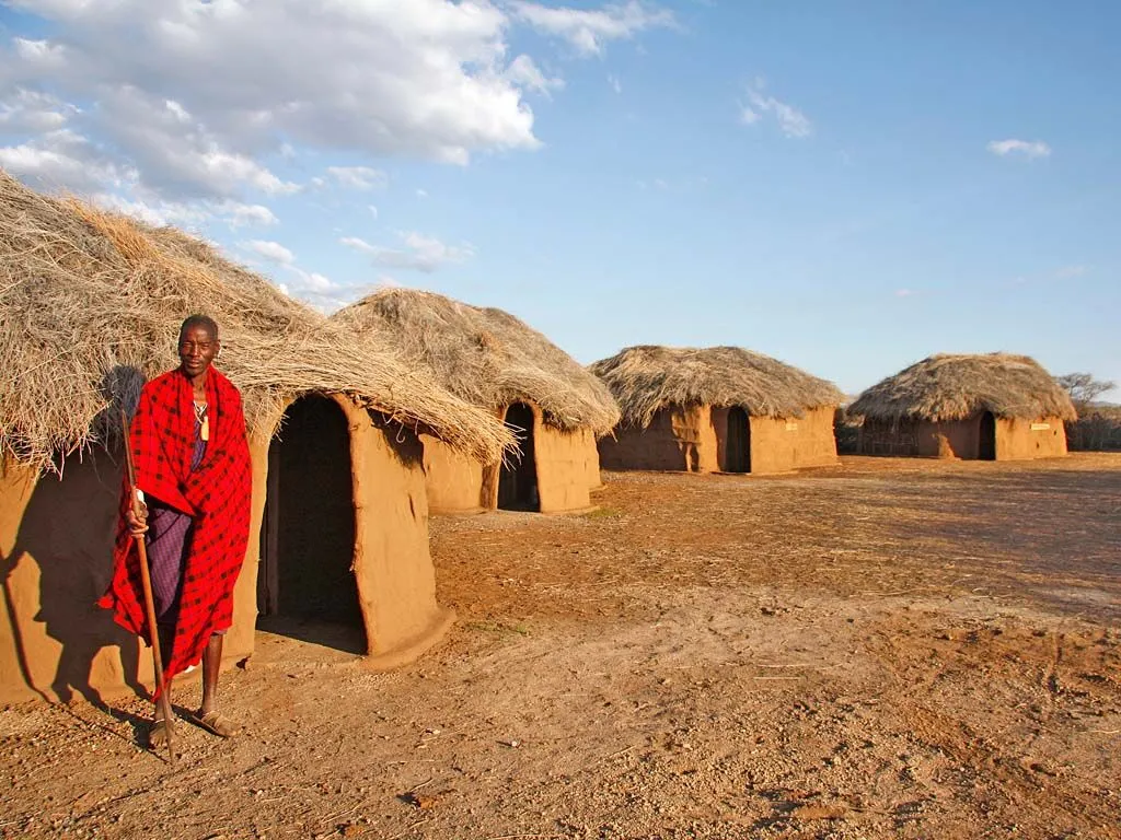 Maasai Huts